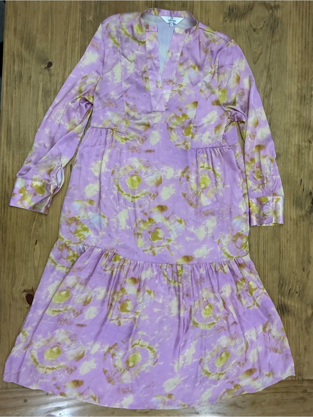 LaRoque Cardiff Dress in Orchid Tie Dye